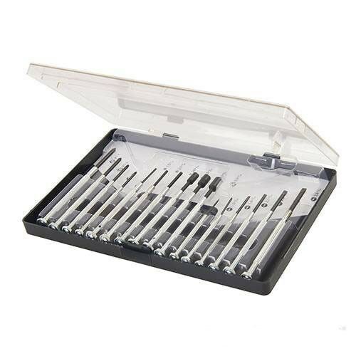 16 PC cacciavite di precisione JEWELLERS KIT Laptop Guardi riparazione degli oro