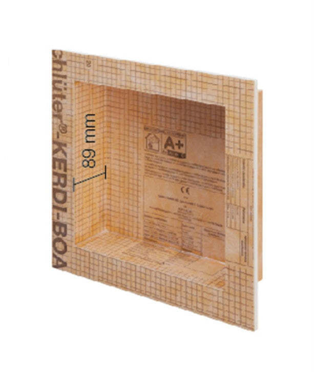 Nicchia prefabbricata Kerdi-Board-N cm. 30,5x30,5x8,9