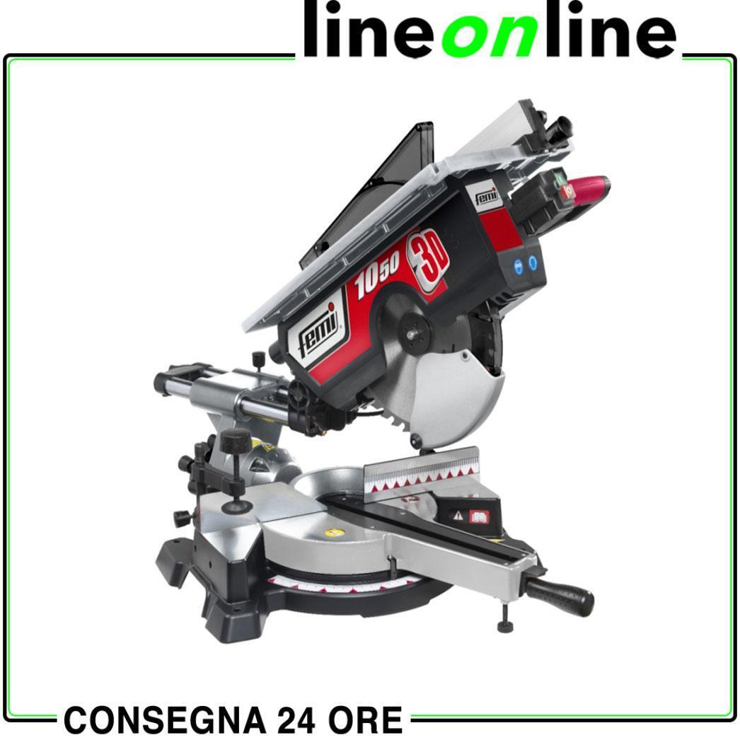 Troncatrice per legno Femi 1050 3D 1800 WATT, con Kit sicurezza omaggio