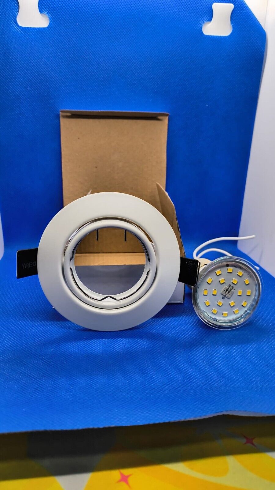 KIT FARETTI DA INCASSO ORIENTABILI LUCE NATURALE 6PZ 6 KIT COMPLETI BIANCO