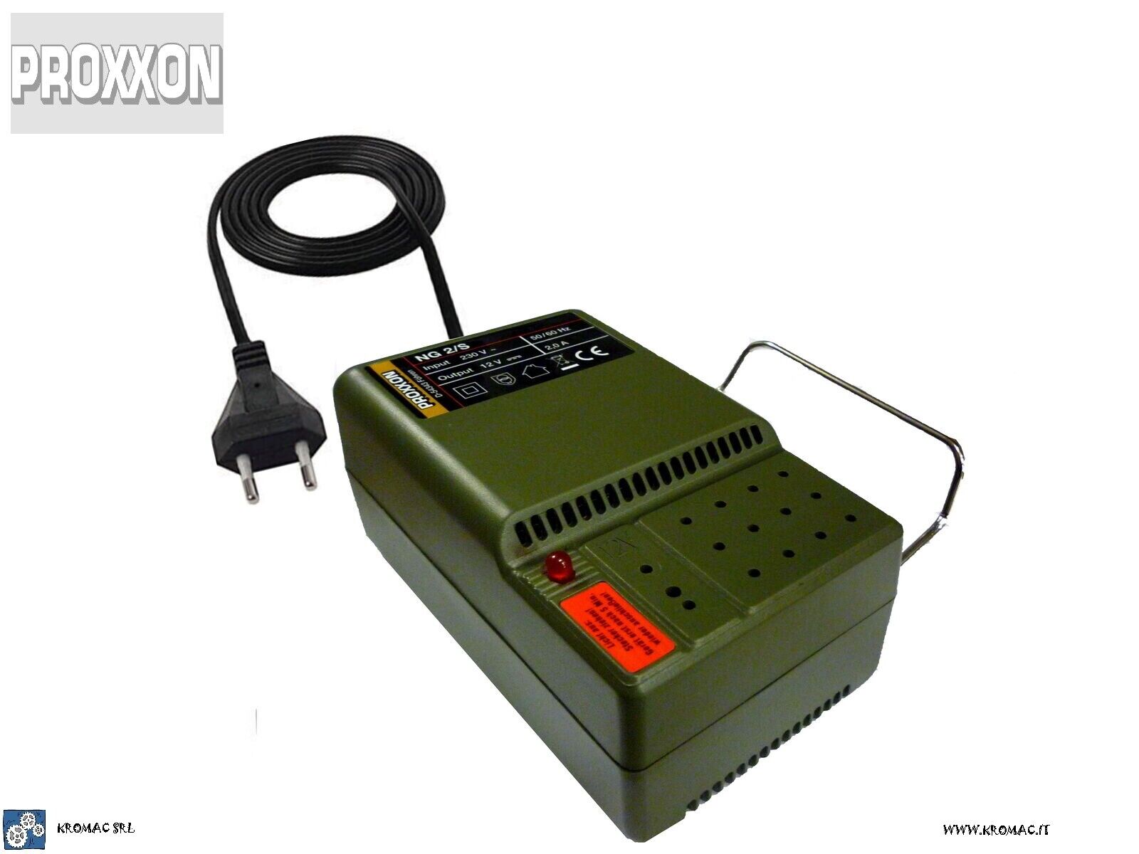 PROXXON 28706 TRASFORMATORE 12V NG2/S PRESE PER SPINE MICROMOT MODELLISMO