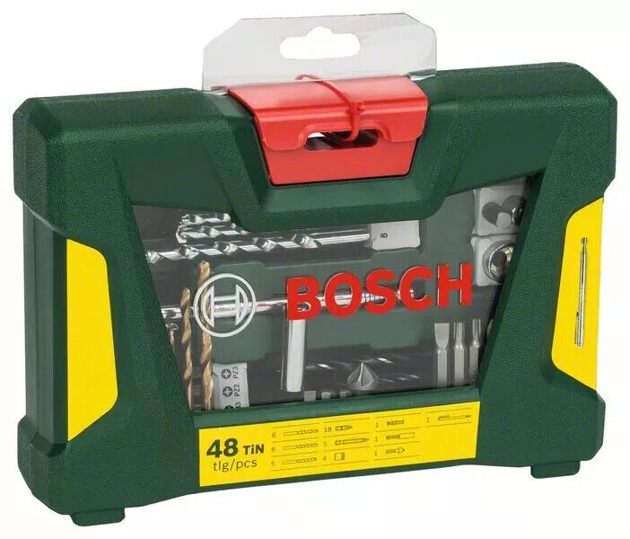BOSCH 2607017314 SET V-LINE PUNTE TIN E BIT TIN CON ASTA MAGNETICA 48 PZ