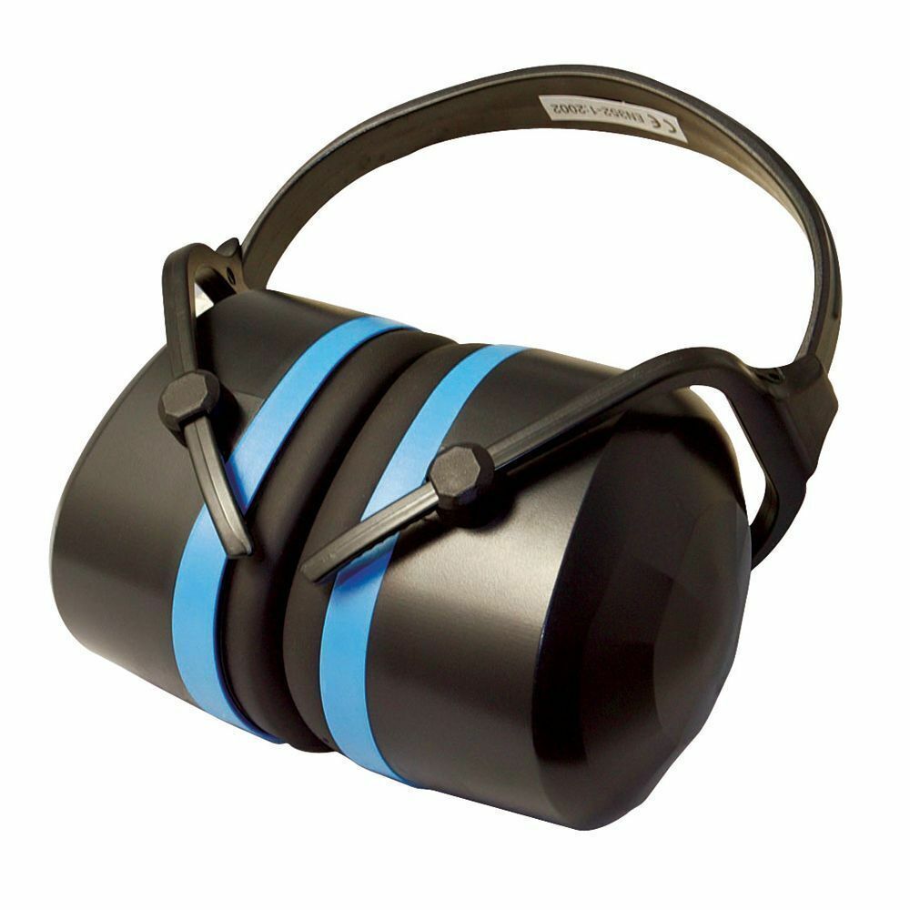 CUFFIE ANTIRUMORE Difensori orecchie Expert pieghevoli SNR 33dB sicurezza lavoro