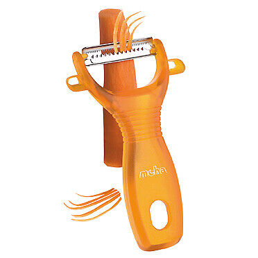 16644 MOHA PELAPATATE ARANCE JULIENNE MANICO IN PLASTICA ARANCIO TRASPARENTE