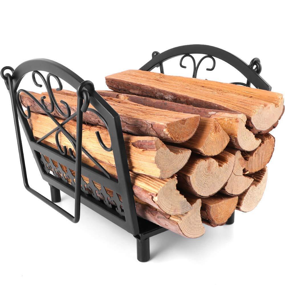 Amagabeli Firewood Racks Fireplace Log Holder 142 x 126 x 124 pollici Wood St...
