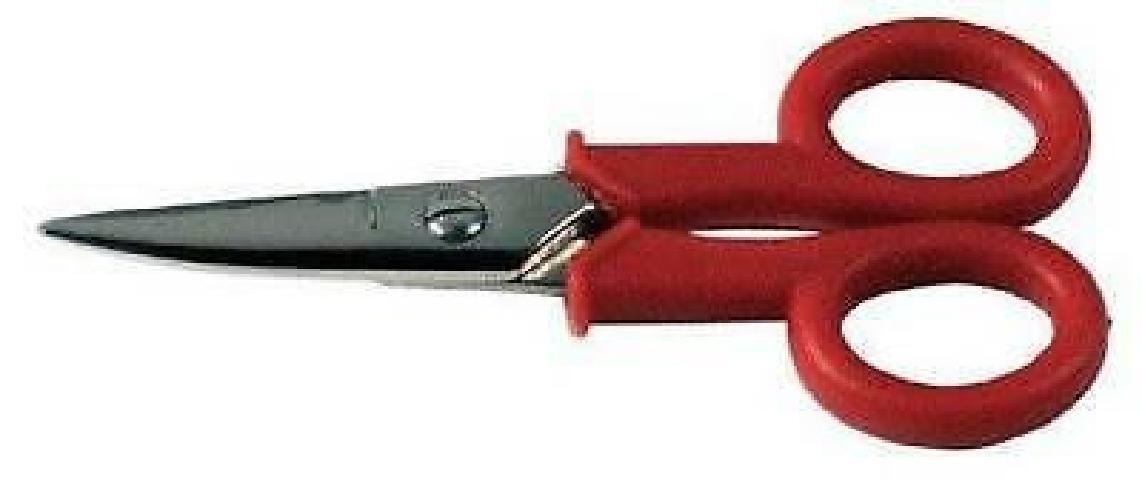 FORBICI PER ELETTRICISTI MAURER CON LAME DIRITTE INOX - 89381