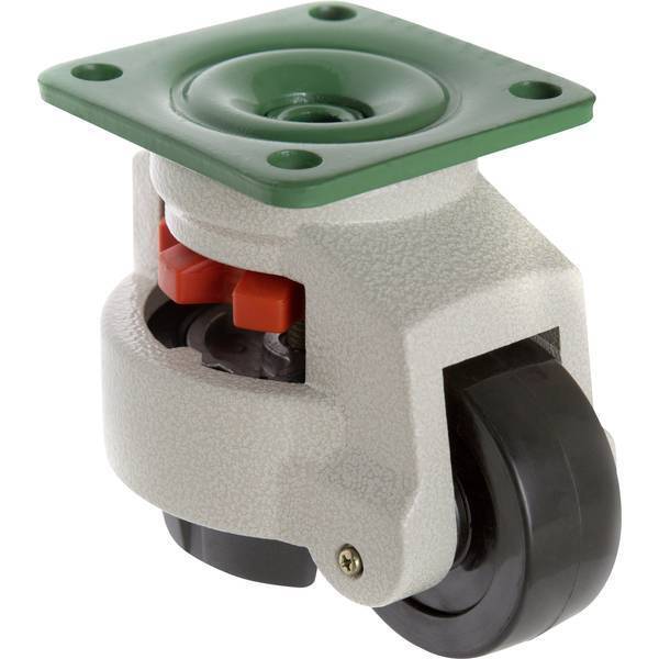 Toolcraft to 5137968 rotella girevole nivelierbar 73 mm 750 kg con piastrina ad