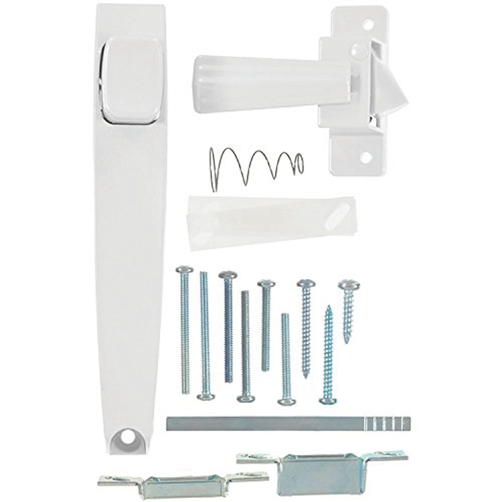 Wright Products V333WH Tie-Down Maniglia Pulsante Tie-Down Bianco