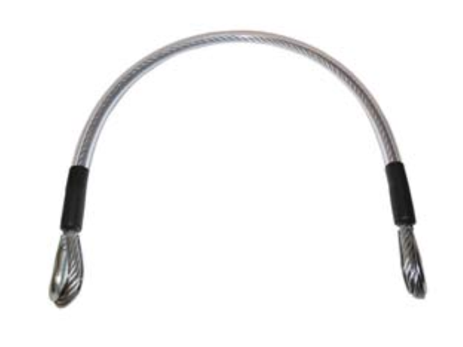 Cavo sicurezza anticaduta per cancelli a battente art.540 - mm.500 1 pezzi Ibfm