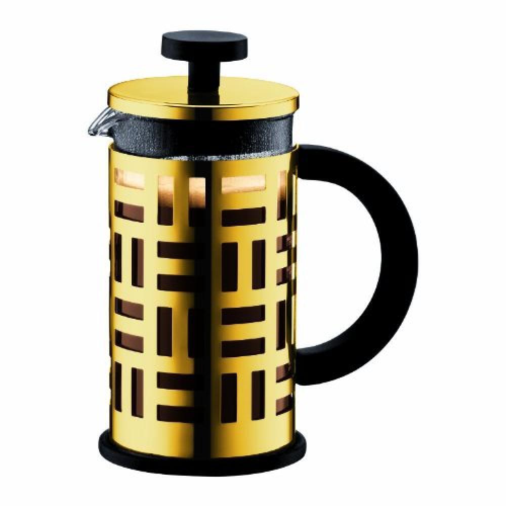 Bodum Eileen 11198 – 17 Caffettiera 0,35 L placcato oro - NUOVO