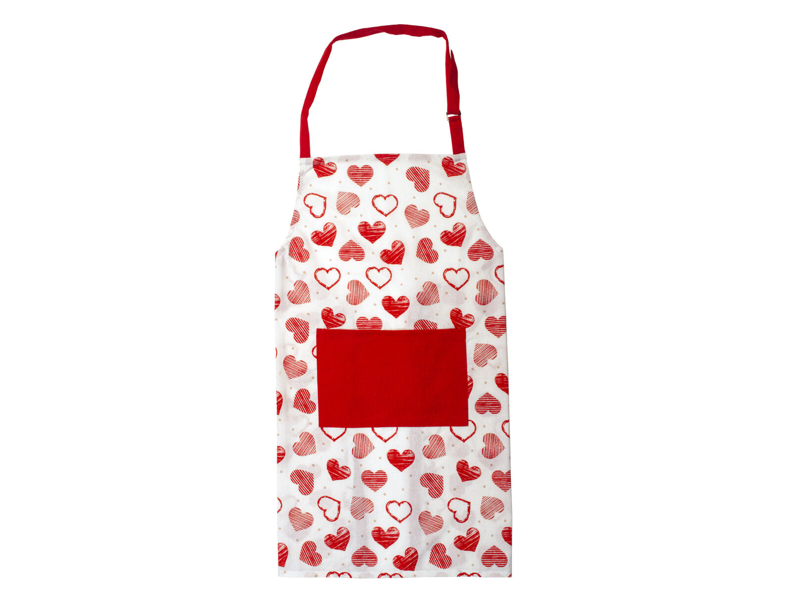 H&H Grembiule Cuori Cm80X85