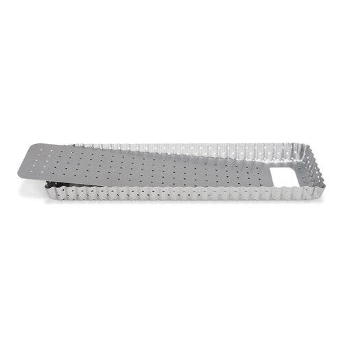 PATISSE STAMPO CROSTATA FORATO FONDO MOBILE 32x11cm Antiaderente 1811671