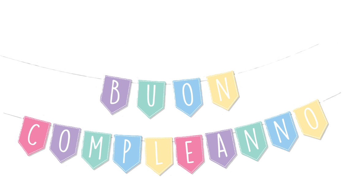 Festone Buon compleanno 3mx20cm