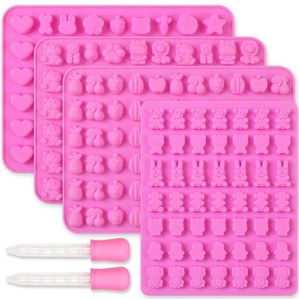Cozihom stampi per cioccolatini in silicone con forme di animali e frutta sta...