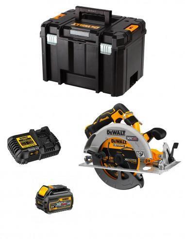 Sega Circolare DeWALT DCS573T1 (1 x 54V/18V 6,0 Ah + DCB116 + TSTAK VI)