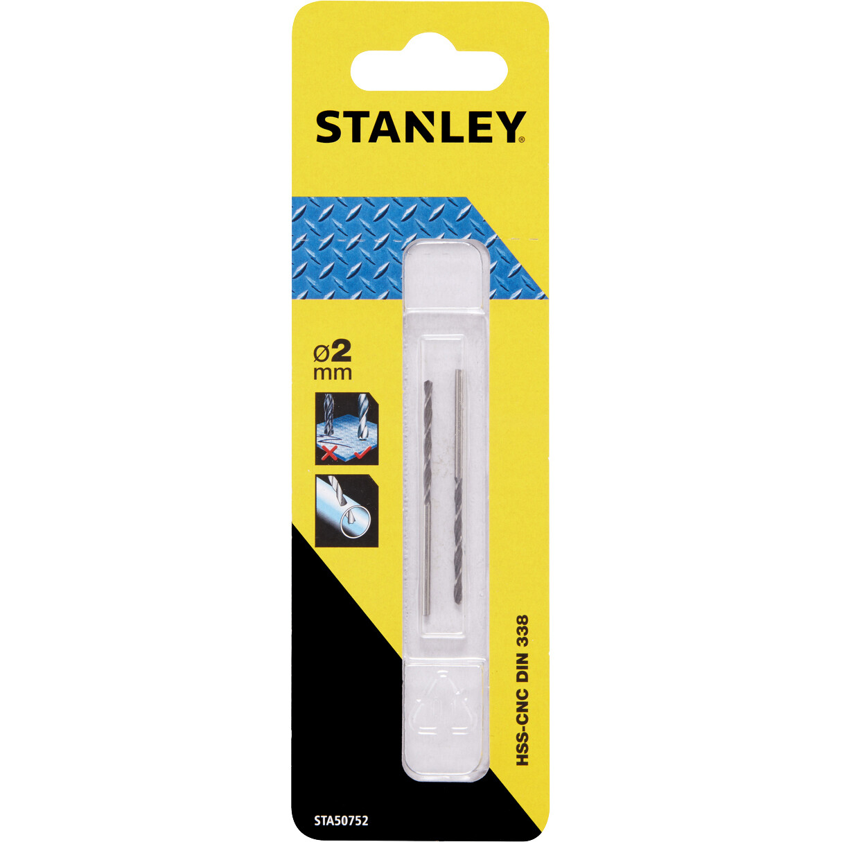PIRANHA/STANLEY STA50752 (X50752) PUNTA CROWN MM.2 PZ.2 STANLEY CF 1,0