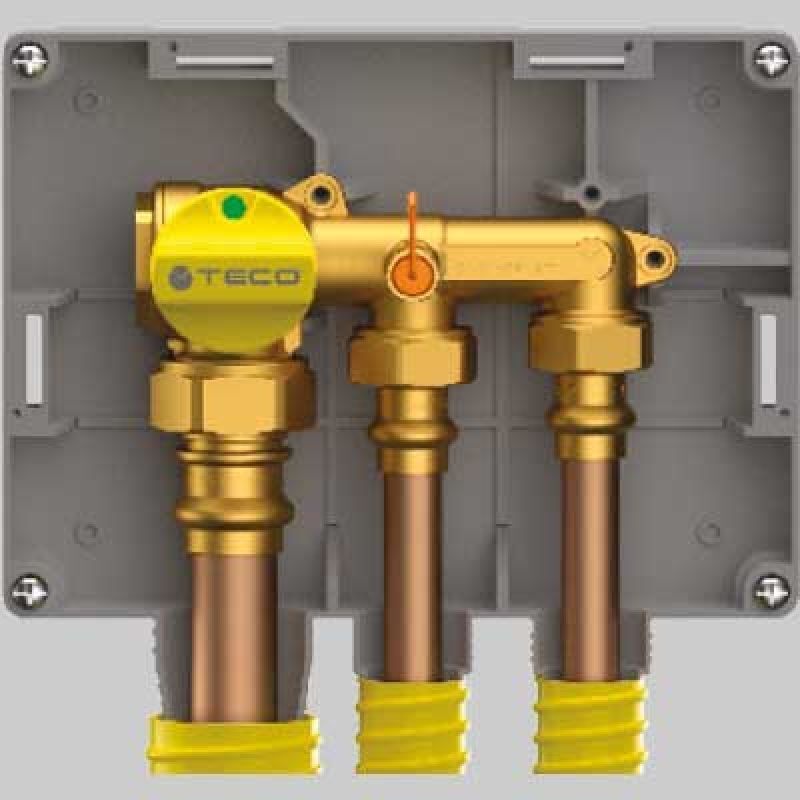 COLLETTORE GAS MONO INTERC ETTAZIONE DUE VIE K 2.3 - TC 1" TC 3/4 DN20