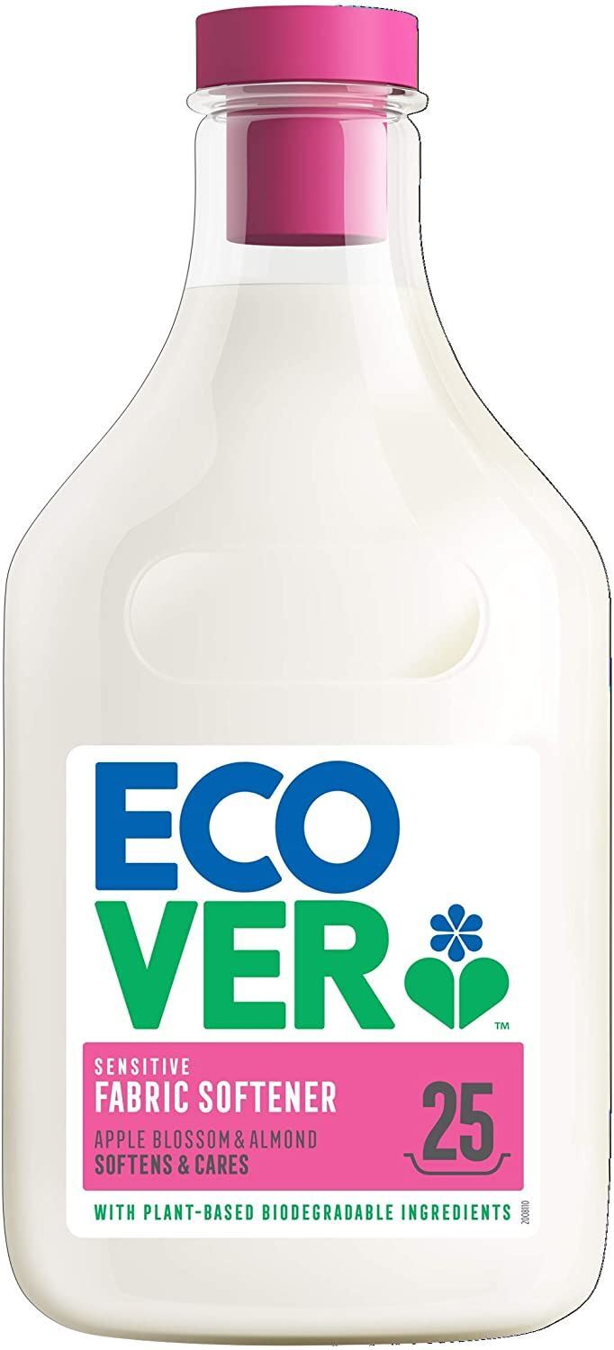 Ecover Tessuto Ammorbidente Apple Blossom & Mandorle,25 Lavare 750ml
