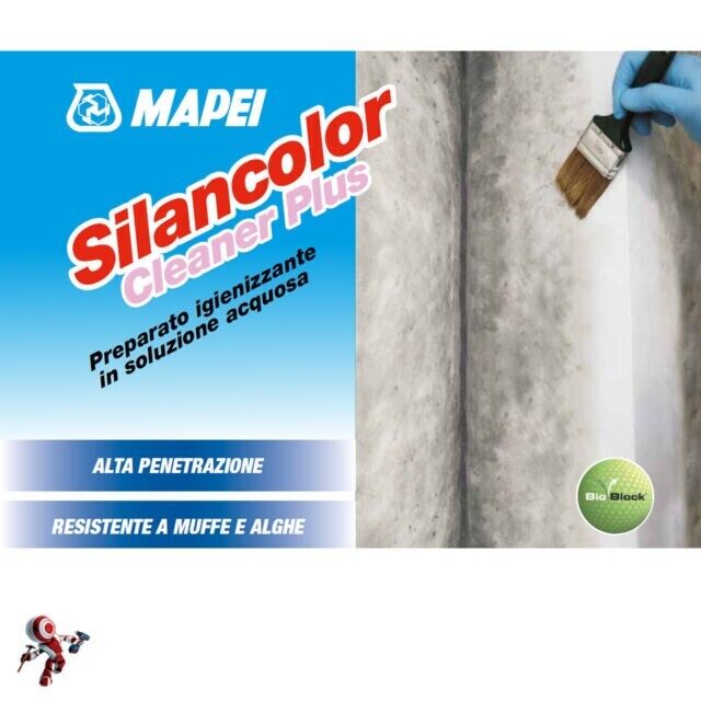 ANTIMUFFA IGIENIZZANTE MUFFA STERMINATORE  SILANCOLOR CLEANER PLUS MAPEI 2KG