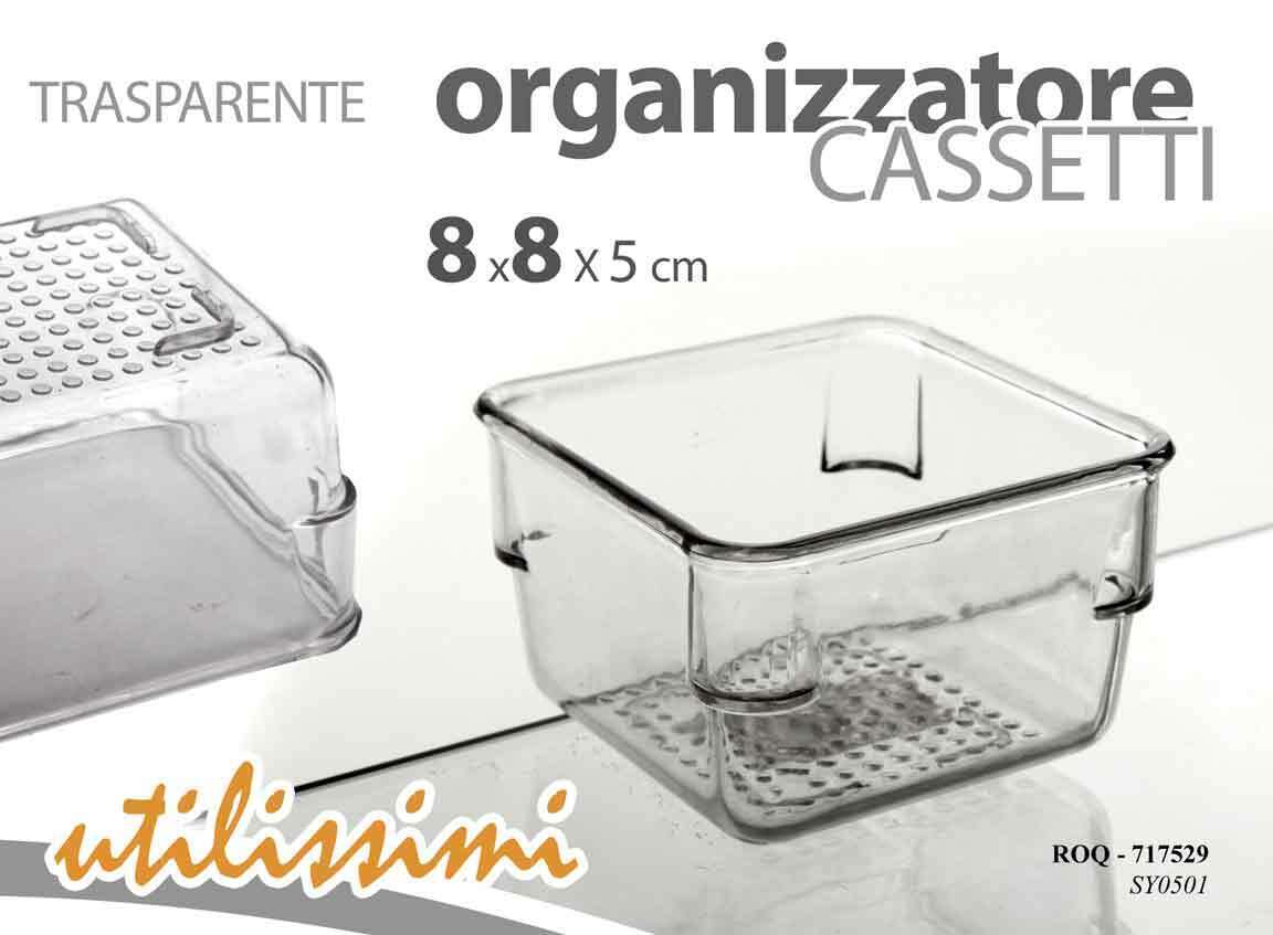 ORGANIZER CONTENITORE ORGANIZZATORE CASSETTI FRIGO Frigorifero OGGETTI 8*8*5cm