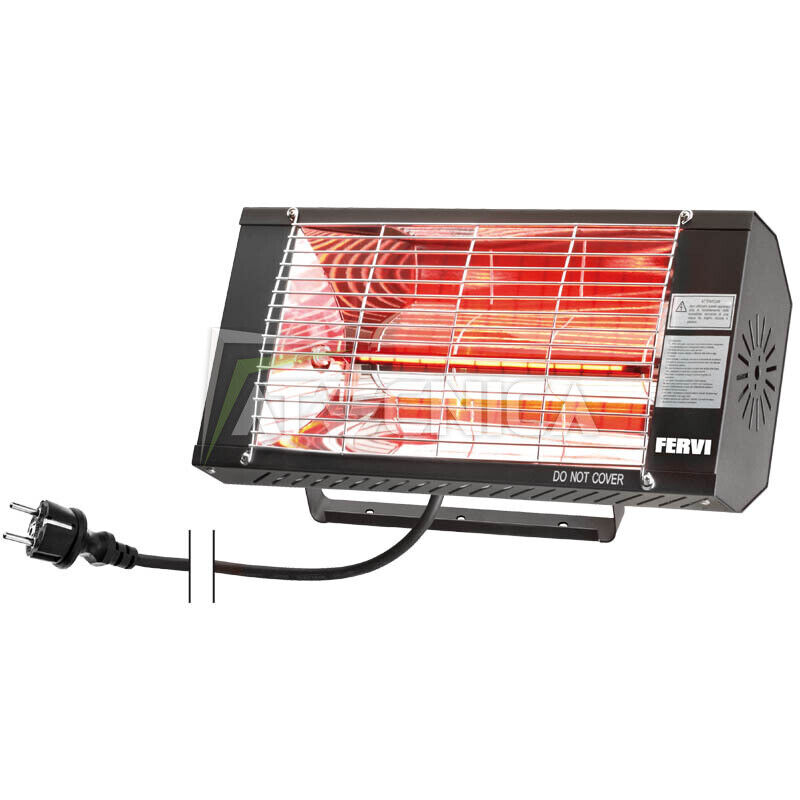 Riscaldatore a raggi infrarossi da 1300W Fervi R609 230V