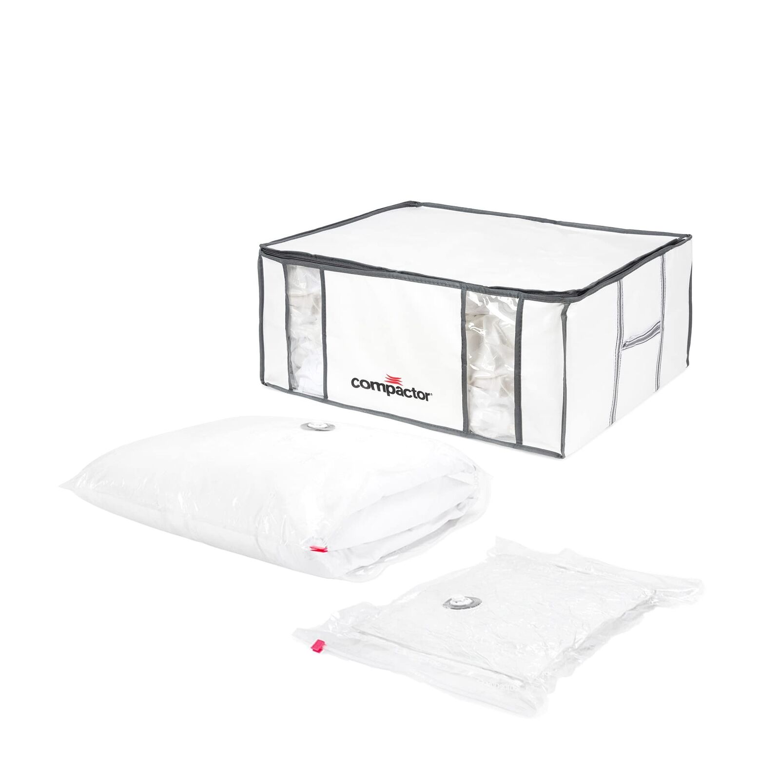 COMPACTOR Space Saver Vacuum Pack Storage Set Scatola sottovuoto Semi Rigida ...