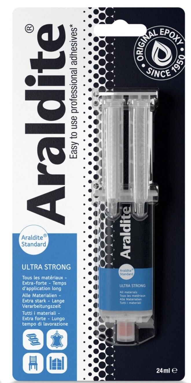 Araldite Colla Standart Resina Epossidica Bi Componente Presa Progressive Alta T