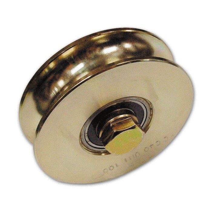 Ruota Gola ad U  per Cancelli Ø 120 mm Spessore 30 mm Fc 315