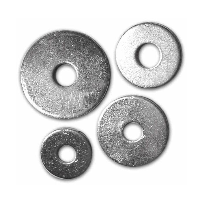 Rondelle Piane Larghe Zincate 10x30 mm confezione 400  pz