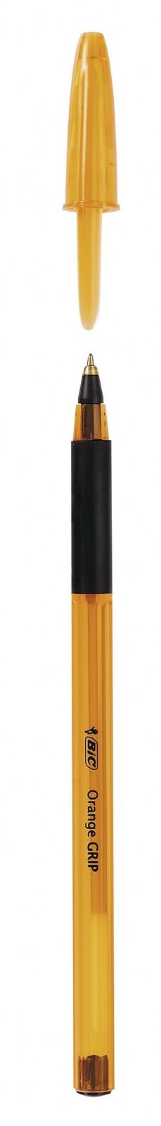 35688 BIC PENNA A SFERA ORANGE GRIP PUNTA 0.8 MM. COLORE NERA