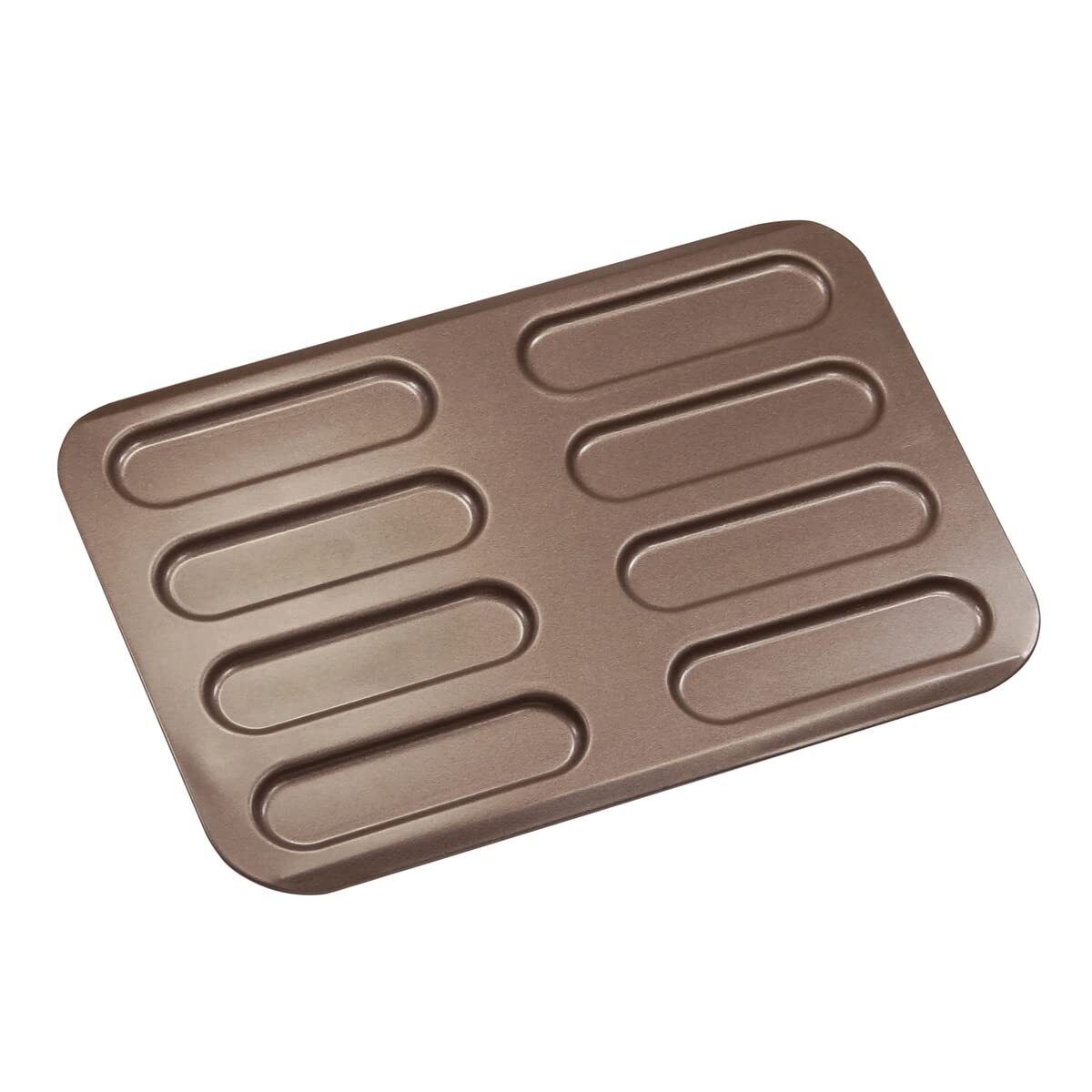 Paderno A4982308 Eclair Stampo Antiaderente Marrone