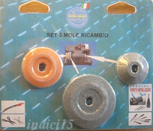 set kit mole per affilatrice universale Bernigroup 5pz