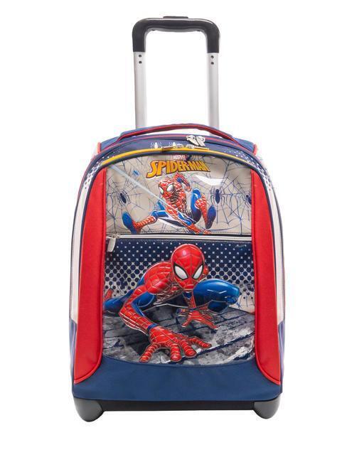ZAINO TROLLEY SPIDERMAN webbed wonder zaino trolley 2 ruote BLUEDEEP ND  scelta=