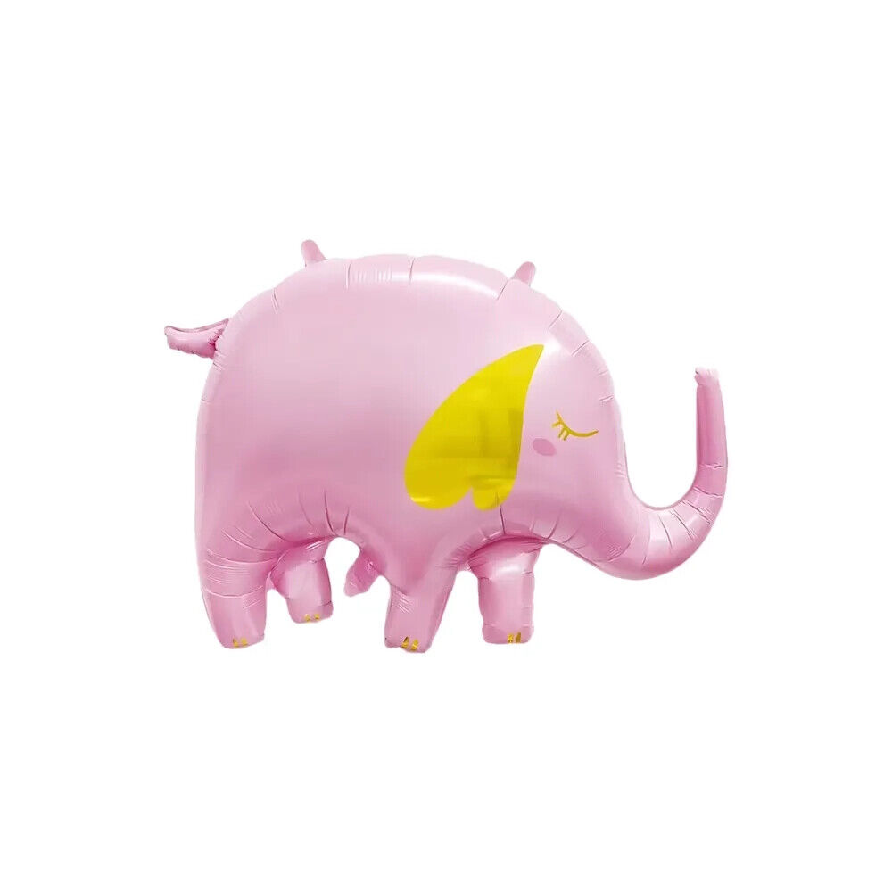 Palloncino Elefante Rosa super shape 33" (83cm) in mylar, 1pz.