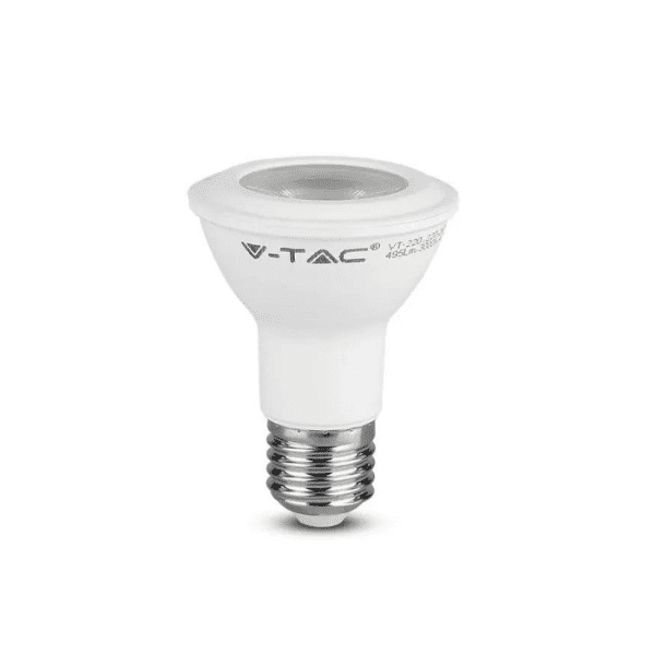V-TAC VT-200-N Lampadina led chip Samsung SMD 5.8W E27 40° PAR20 bianco freddo 6