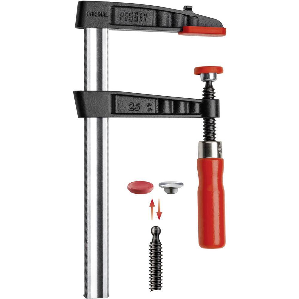 Morsetto a vite in metallo TG 400/120 Bessey TG40S12 Apertura (max.):400 mm