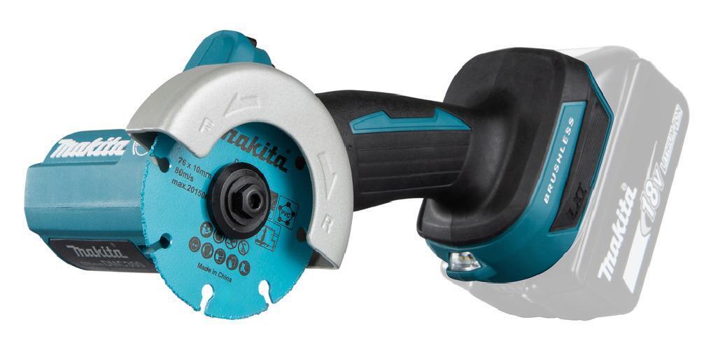 Smerigliatrice sega diamantata LXT 76mm a batteria brushless Makita DMC300ZJ
