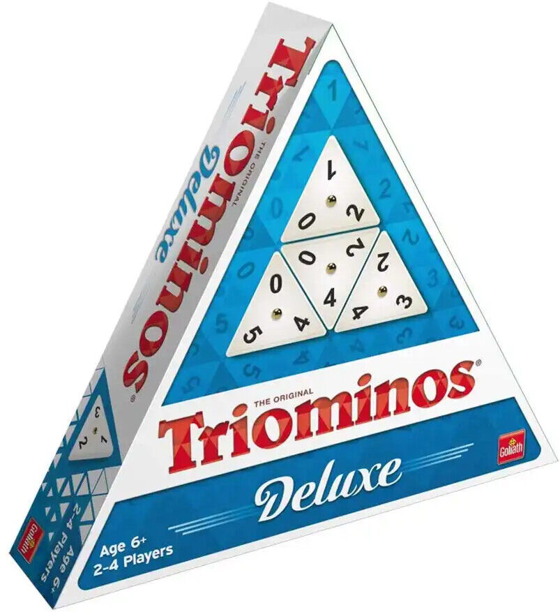 Triominos DeLuxe Gioco da Tavolo Classico per Famiglia Domino con Strategia