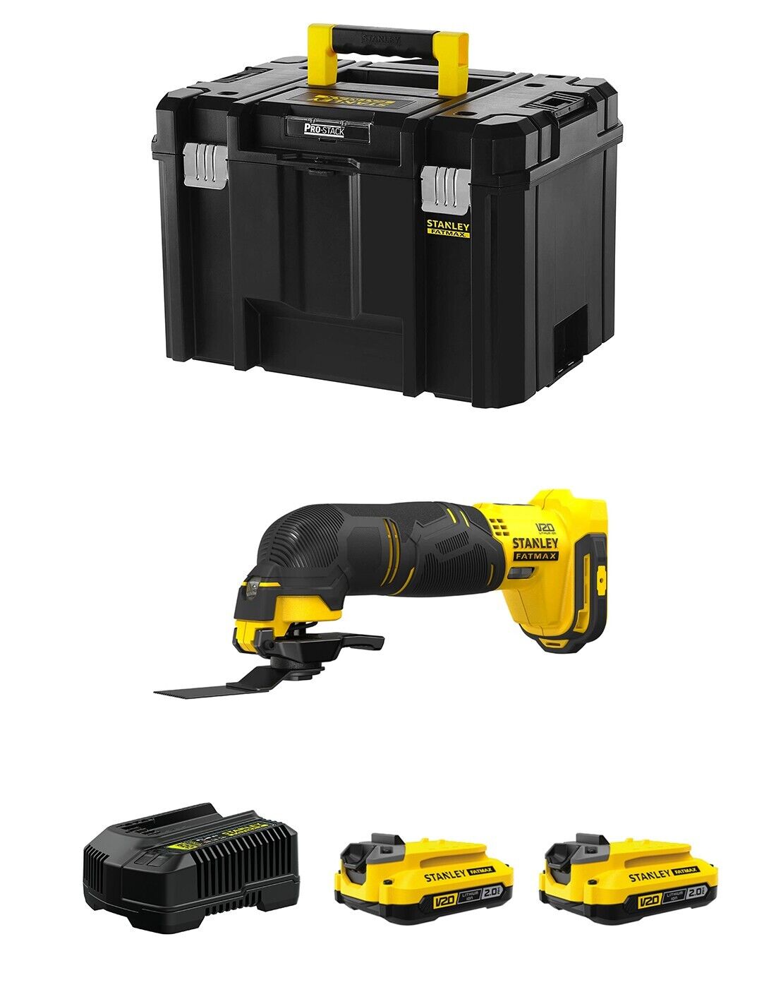 Stanley fatmax v20 utensile multifunzione stanley fatmax sfmce500d2t.. 843558791