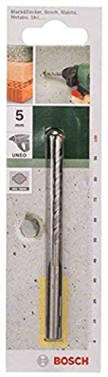 Bosch Home and Garden Concrete Drill Bit Sds Quick 5x55x10, Nero