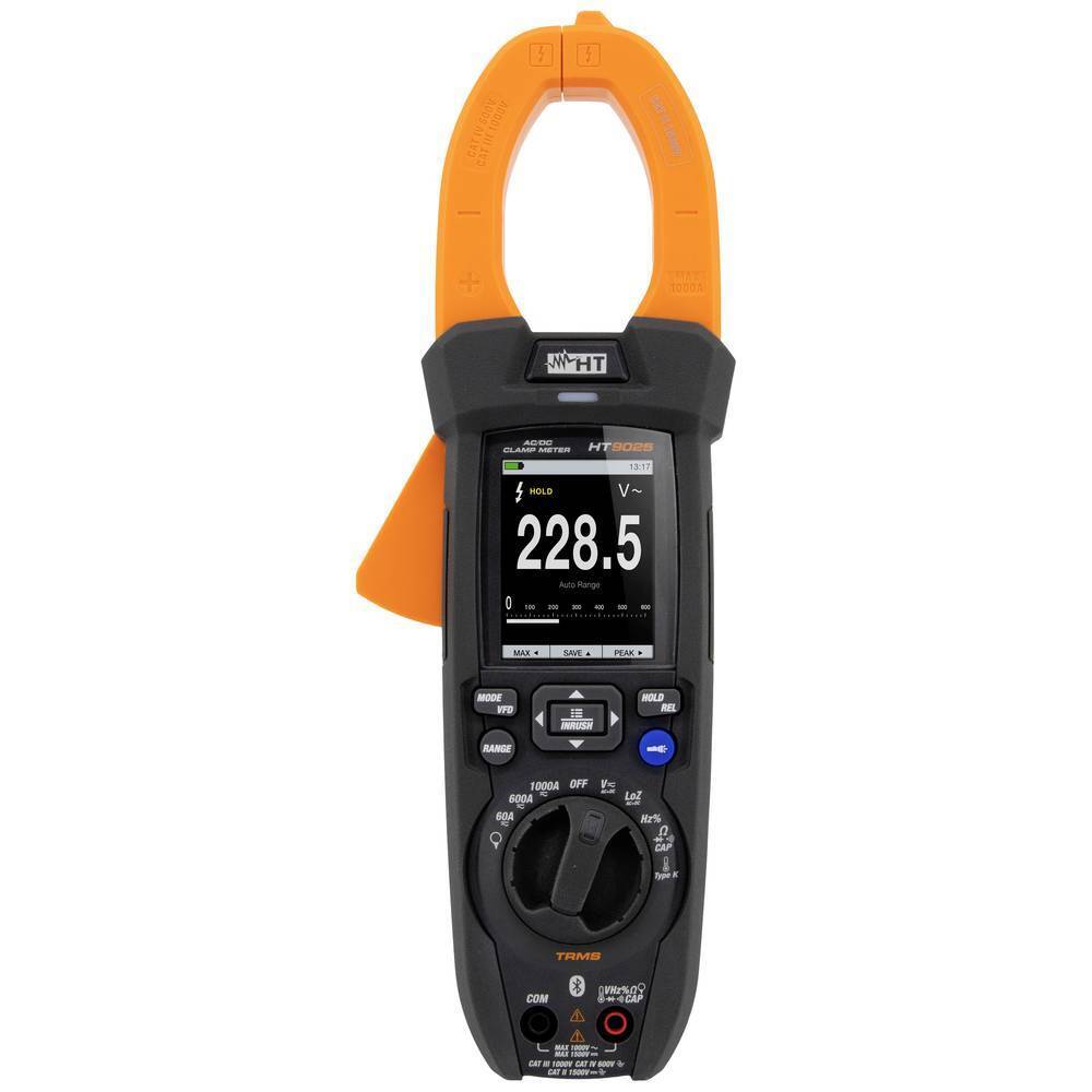 HT Instruments HT9025 Pinza amperometrica digitale CAT III 1000 V, CAT IV 600