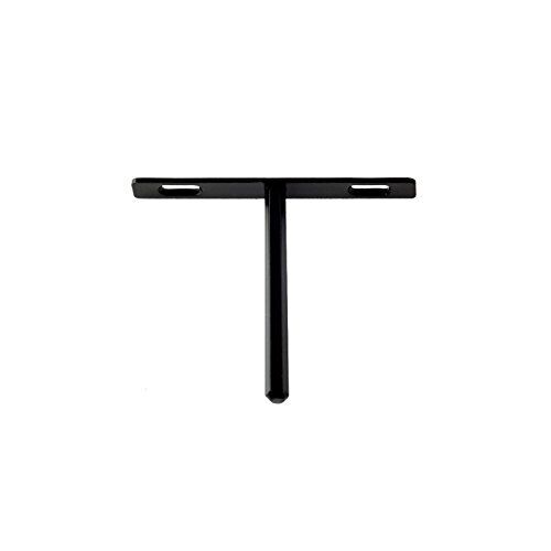 HL Fittings 72.8.03 - Sostegno nascosto in acciaio per ripiani D8 x 100, (l6A)