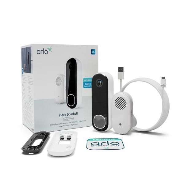 Arlo Essential Videocitofono 2k & Chime