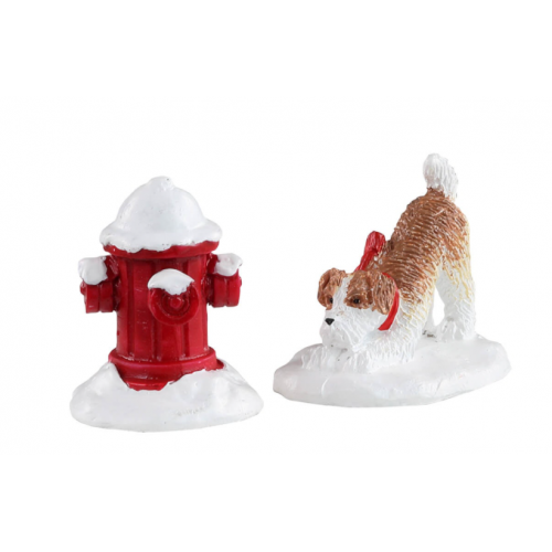 Lemax snow hydrant villaggio di Natale set 2 pezzi