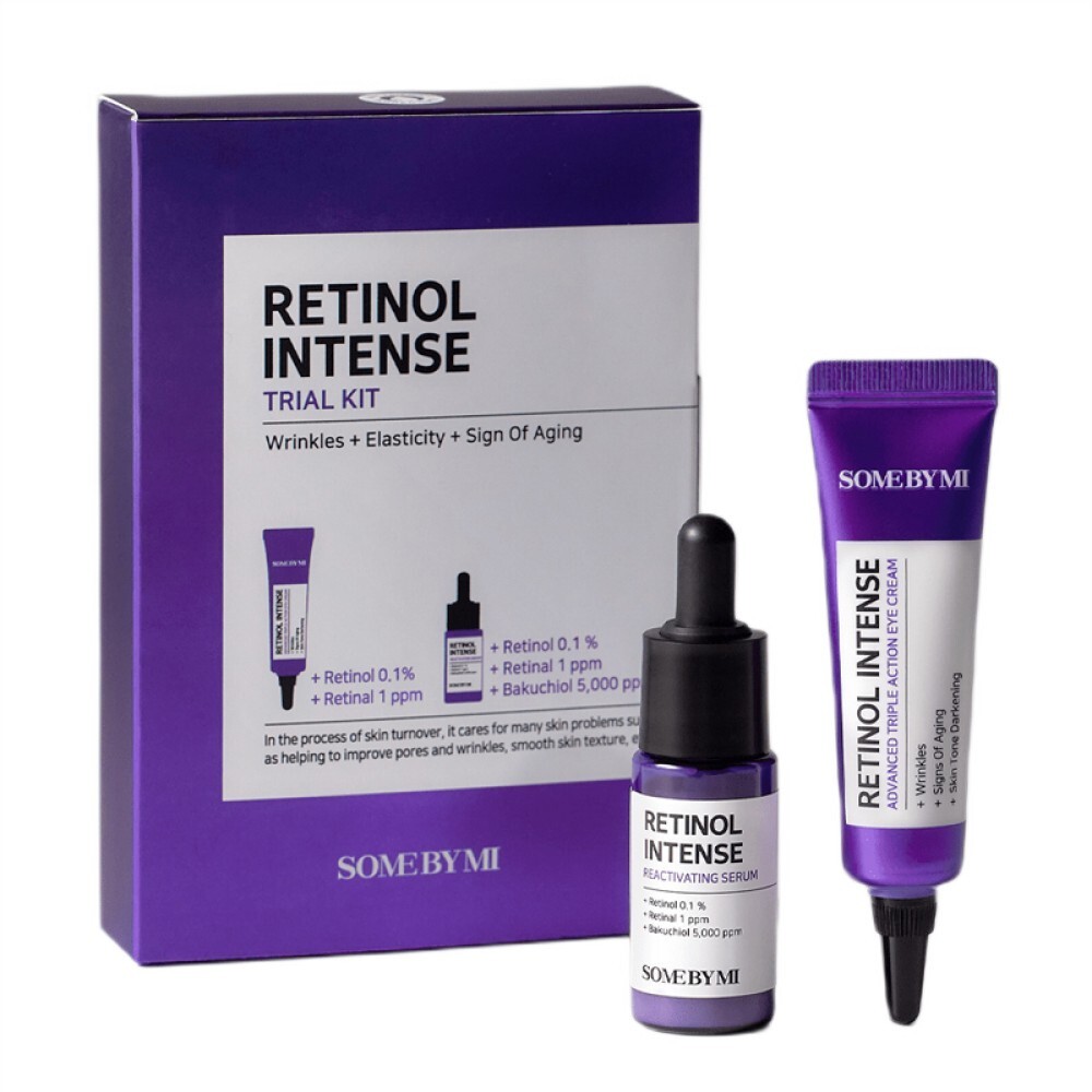 Some By Mi Retinol Intense Trial Kit, kit antirughe con retinolo