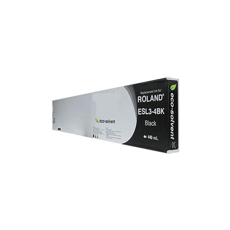 CARTUCCIA ESL3-4BK NERA COMPATIBILE INK PIGMENTATO PER ROLAND 540,640,740 SC,SJ,