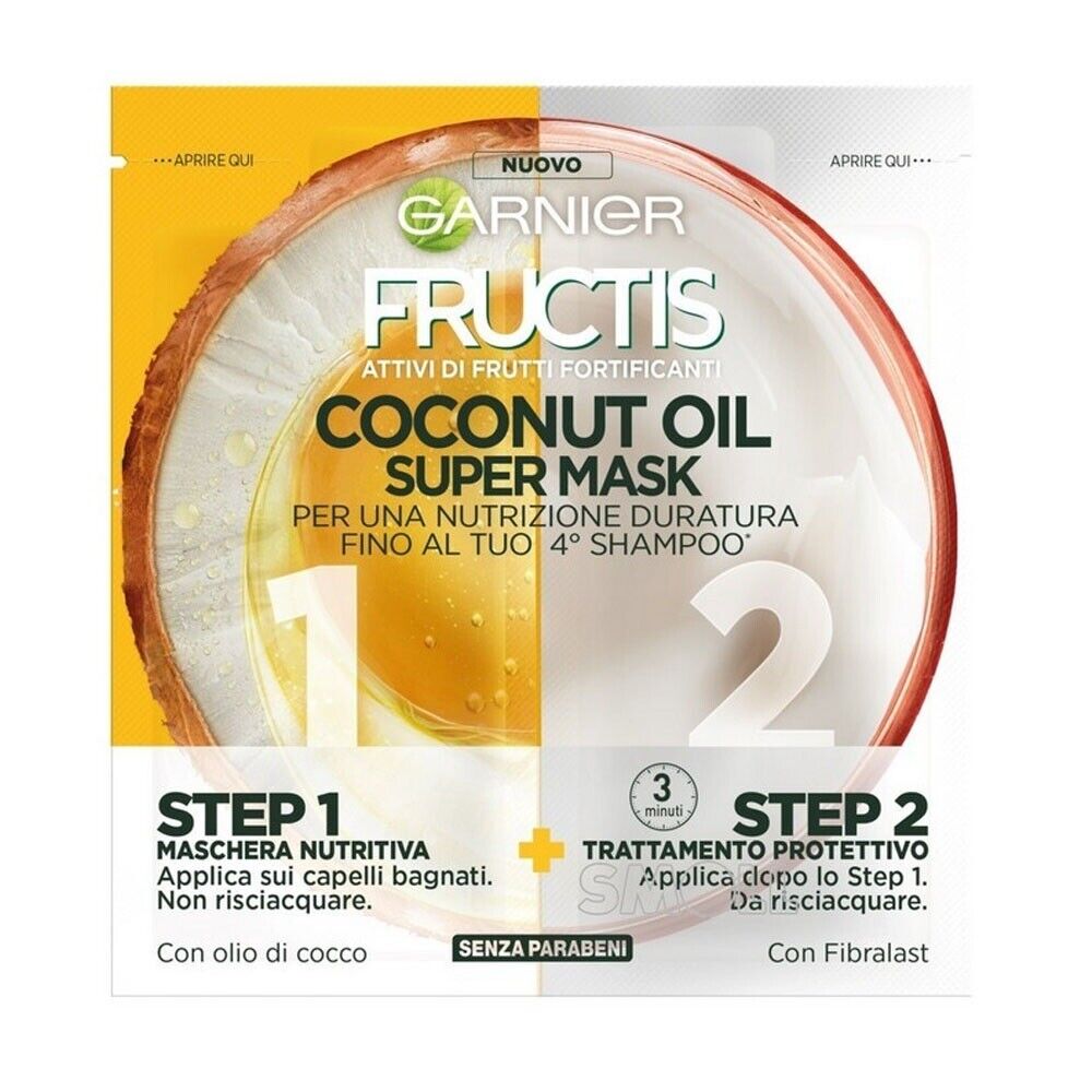 39092 FRUCTIS COCONUT OIL SUPER MASK 15 MLx2