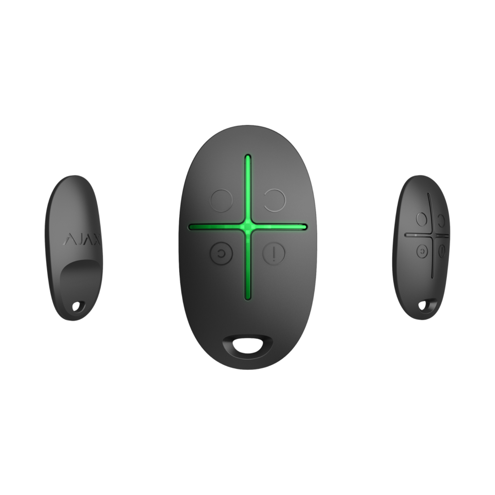 SpaceControl Ajax Telecomando multifunzione controllo remoto allarme Hub2 nero