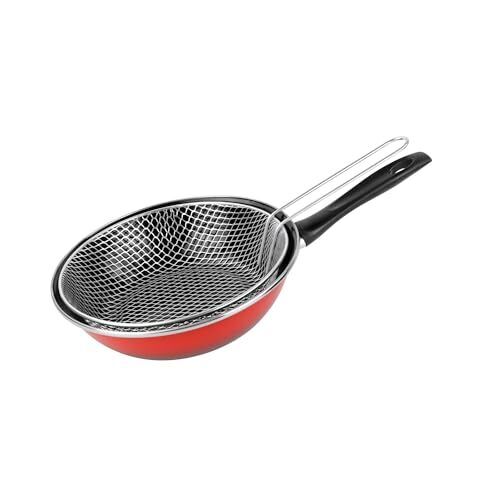 Magefesa Padella friggitrice 26 cm rosso