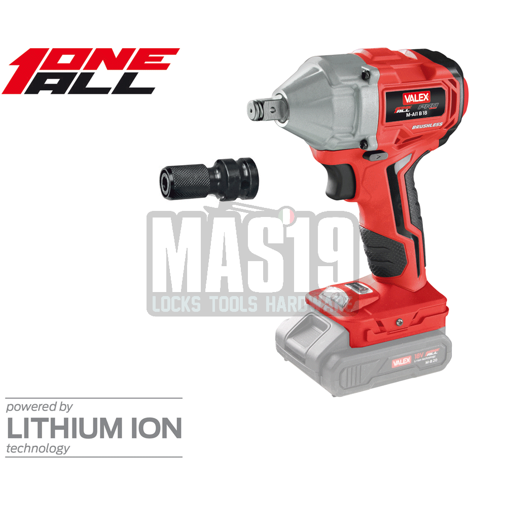 AVVITATORE AD IMPULSI VALEX M-A11 B 18 SOLO CORPO